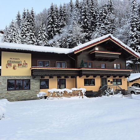 Pension Salzburgerhof Saalbach Exterior foto