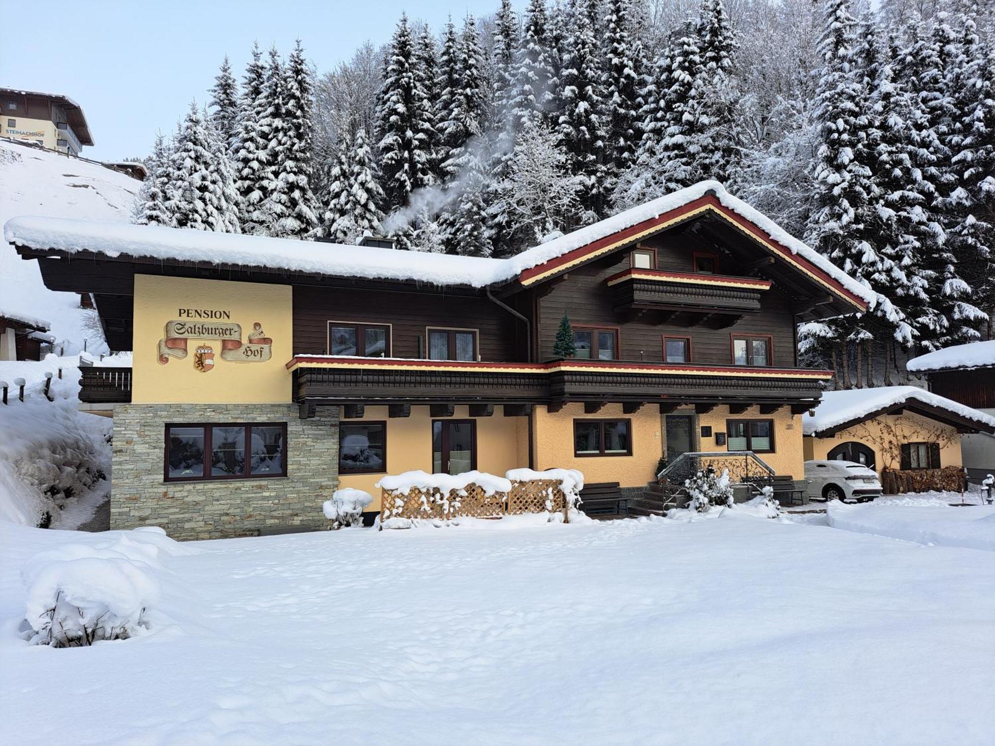 Pension Salzburgerhof Saalbach Exterior foto
