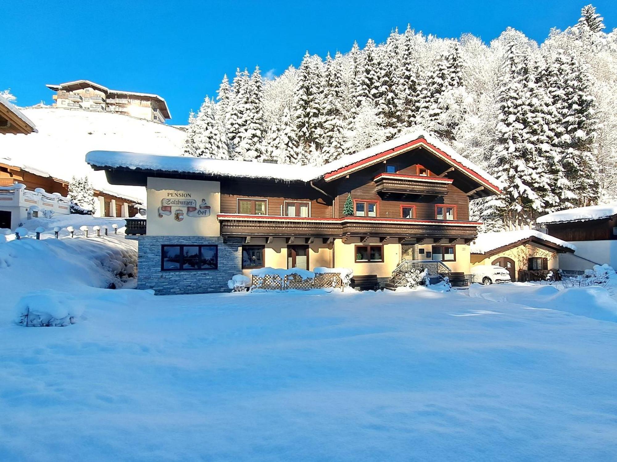 Pension Salzburgerhof Saalbach Exterior foto