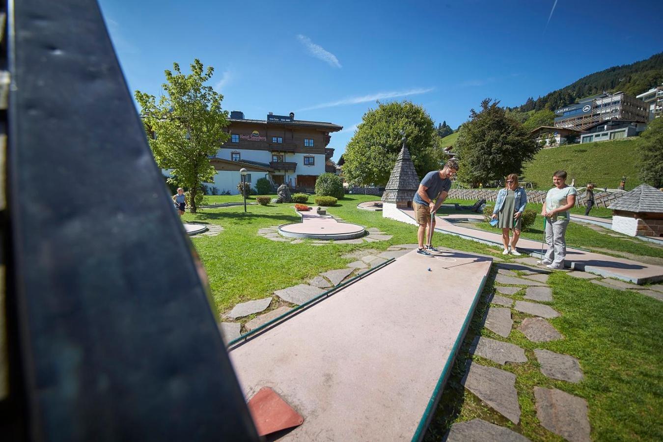 Pension Salzburgerhof Saalbach Exterior foto
